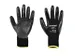 Handschoen Polytril Black, Maat 6 Nitril Zwart