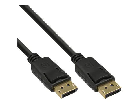 Kabel inLine displayport 4K60HZ M-M 1,5 meter zwart