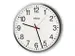 horloge murale,quartz,chiffres arabes,disque gradué blanc,Ø 300mm