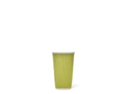 Beker porselein Les Artistes Paris 450ml met siliconen Groen