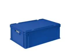 Euronorm-stapelbak,m. isoleerbox,HxLxB 220x600x400mm,44,5/20,4l,HDPE
