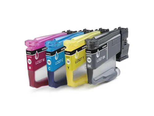 Brother LC-527 Inktcartridges Zwart + 3 Kleuren
