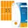 HERMA 2414 Universele etiketten 20x50mm Fluor Oranje 360 stuks