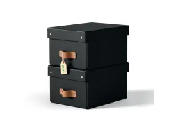Leitz Puro Opbergdoos met deksel klein 7L set van 2 zwart