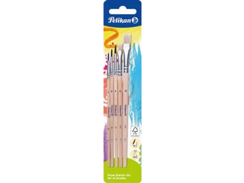 penselenset S613F nr 6 en 10 & S24 nr 2, 4 en 6