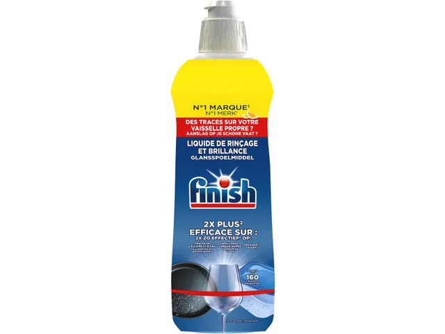 Finish glansspoelmiddel voor vaatwasser citroen 800ml