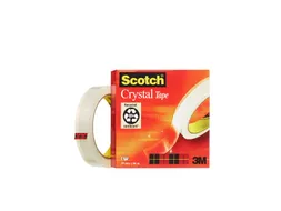 Plakband Scotch 600 19Mmx66M Crystal Clear