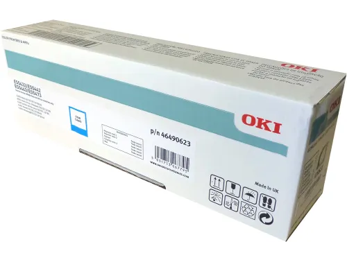 46490623 OKI ES toner cyan 6000pages