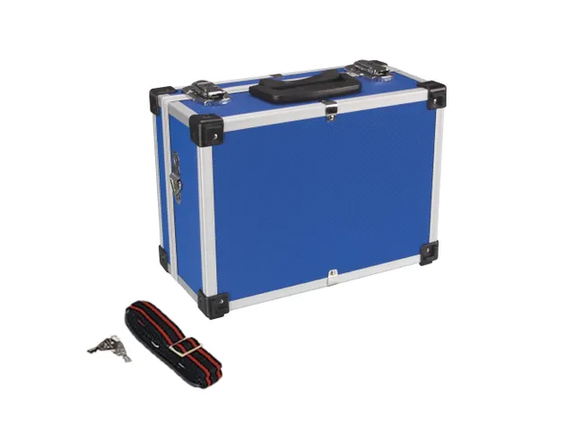 Valise À Outils En Aluminium - 320x230x155mm - 11,4 L - Bleu