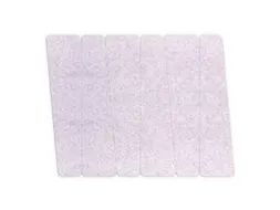 Akoestische PET-vilt trapezium stroken lichtgrijs 30x120cm 6 stuks