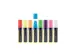 Krijtstift Securit Sma-720 Blokpunt 7-15mm Assorti 8 Stuks