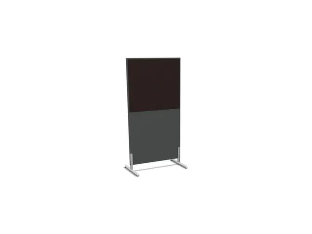 scheidingswand,HxB 1545x800mm,MS-donkergrijs,BN2036-bruin