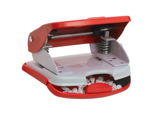 Q-CONNECT Medium Duty perforator Metaal 2-gaats 20 vel Rood