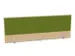 panneau de rehausse,p. table de bureau,NE-érable,BN7048-vert