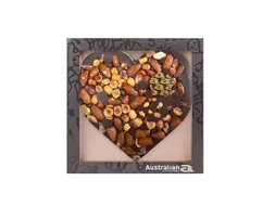 Chocolade Australian hart puur noten 270 gram