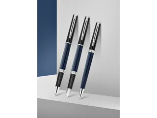 Vulpen Waterman Hémisphère Colour Blocking black en blue CT medium - 8