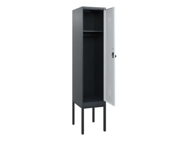 schoollocker,HxBxD 1950x400x500mm,1vak,vak B 400mm,draaigrendel