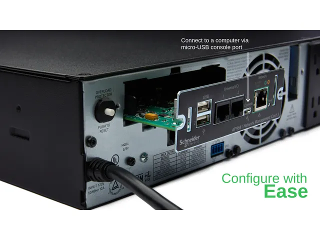 APC AP9641 Smart-UPS Netwerk Management Card (gen3) met omgevingsbewak