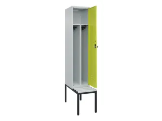 locker voor scheiding van kleding,HxBxD 2120x400x815mm,1vak - 2