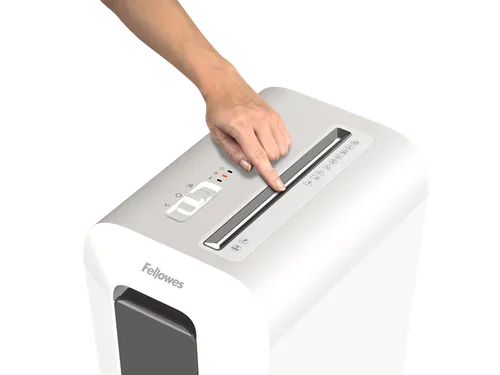 Papiervernietiger Fellowes LX65 4x40mm wit