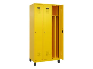 locker voor scheiding van kleding,HxBxD 1950x900x500mm,3vak - 1