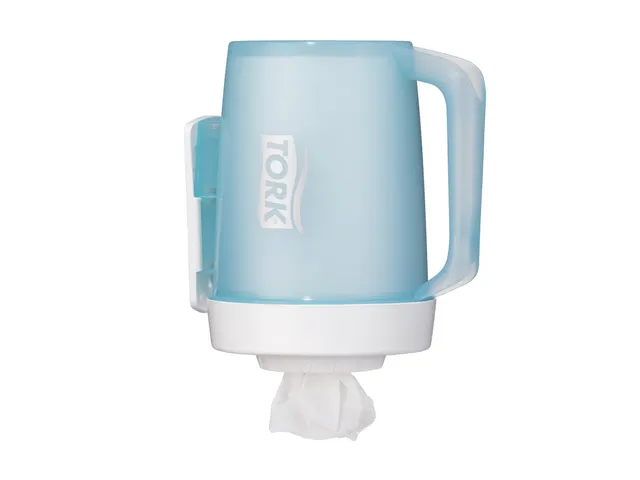 Tork 658002 Draagbare Mini Centerfeed Dispenser Wit Blauw