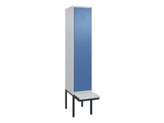 locker voor scheiding van kleding,HxBxD 2120x400x815mm,1vak