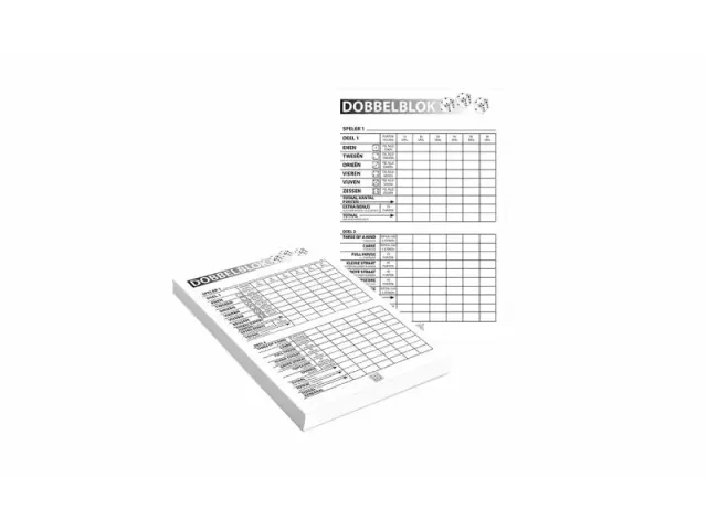 Dobbelblok Verhaak 100 vel