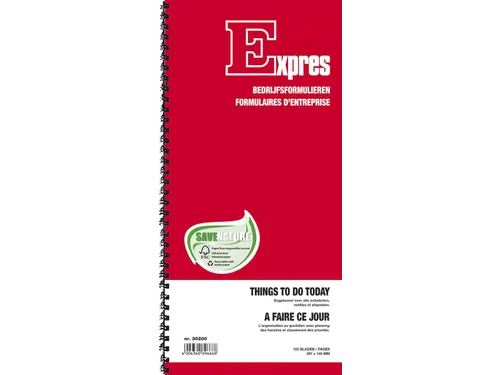 Things To Do Today Expres Met Spiraal 100 Blad