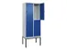 dubbeldekse locker,HxBxD 2120x800x500mm,2x2vak.,vak B 400mm