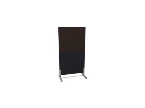 cloison de séparation Hxl 1545x800mm CC-noir BN2036-marron