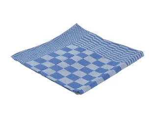 Theedoek Cleaninq blok marine 65x65cm blauw 6 stuks - 1