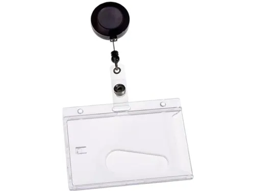 Badgehouder Met Afroller 54 X 85 Mm Gesloten