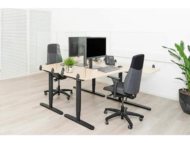 Transparant spatscherm NS-GLSPROTECT100