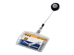 Afrolmechanisme Durable 8012 54x85mm met gesloten pashouder