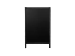 Krijt stoepbord Europel 660x1040 mm DELUX zwart - 2