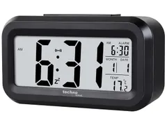 Wekker Technoline WT 400 135x75x48mm zwart