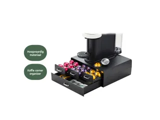 Koffiecapsulehouder BRASQ CD400 4 lades Zwart - 5