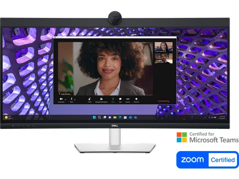 Dell Monitor 34 Inch Curved Video Conferencing Monitor P3424WEB