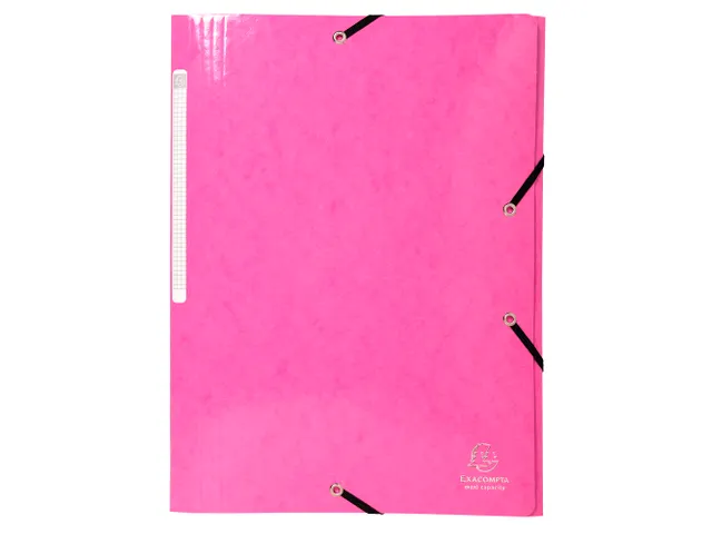 Iderama Elastomap 3 Kleppen Rugetiket Assorti Kleuren Karton