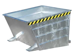 kiepbak,HxLxB 890x1445x1200mm,1m³,draagverm. 1500kg,verzinkt