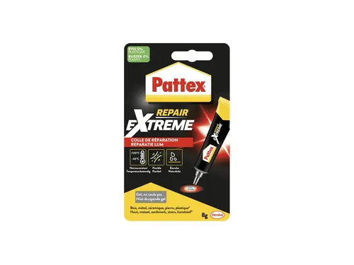 Alleslijm Pattex Repair Extreme tube 8 gram op blister