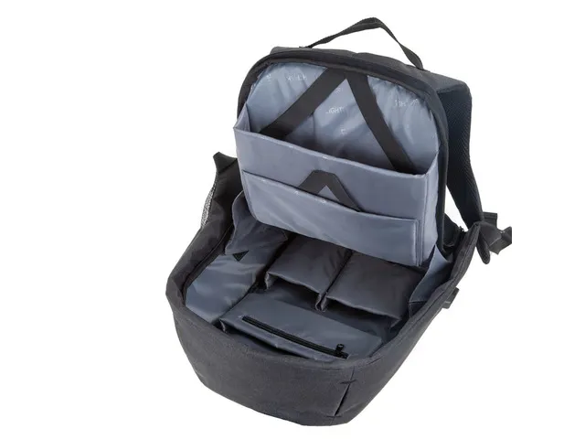 Rugzak Lightpak SAFEBAG antraciet polyester