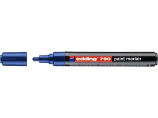 Paintmarker edding 790 op alcoholbasis 2-3mm blauw - 1