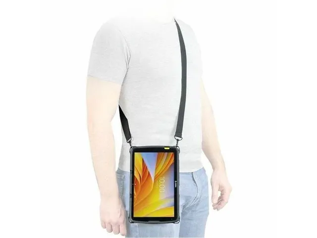 Protech Tablet Case + Handstrap Zebra ET40 ET45 8 inch Softbag zwart