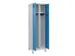 locker voor scheiding van kleding,HxBxD 1950x600x500mm,2vak