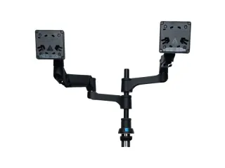 Dubbele Monitorarm R-Go-Tools Caparo 4 gasveer 2 beeldschermen Zwart - 6