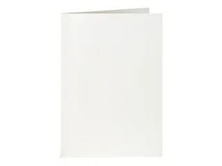 Correspondentiekaart Papicolor dubbel 105x148mm hagelwit pak à 6 stuk - 1