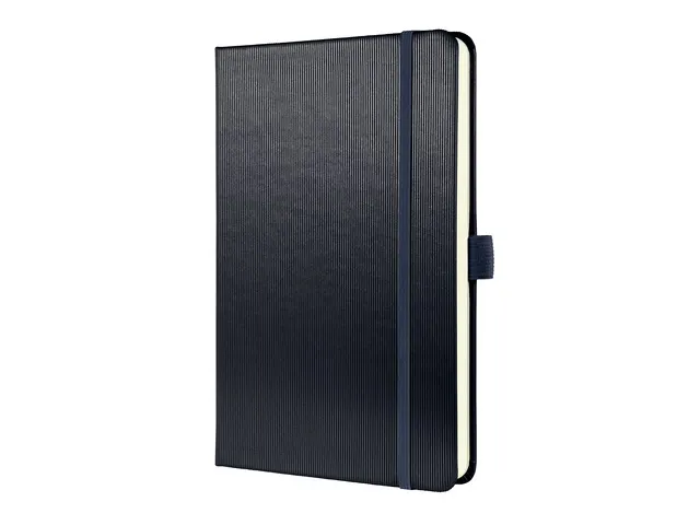 Notitieboek Conceptum A5 grijs metallic gelinieerd hardcover
