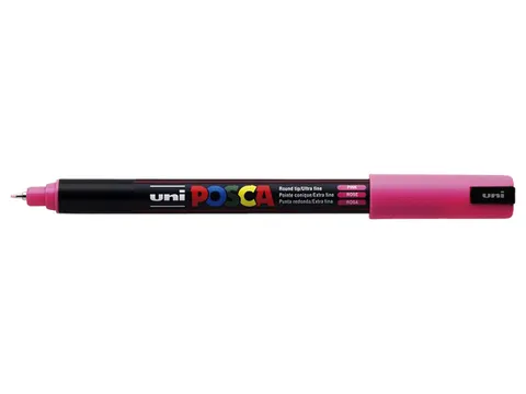 Verfstift Posca PC1MR Extra Fijne punt 0,7mm Roze